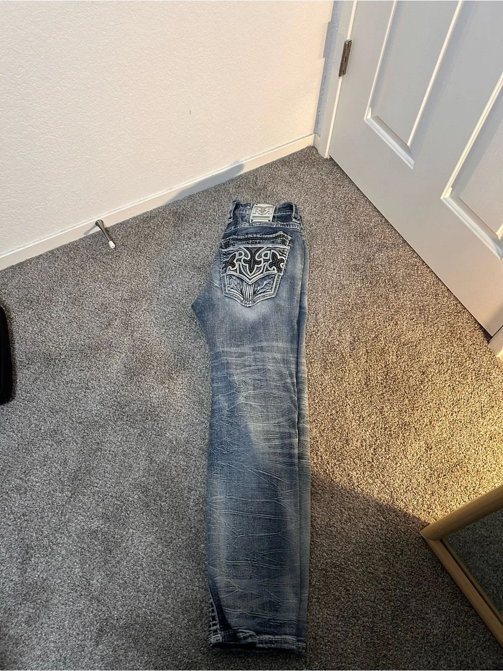 Straight Light Blue Men's Jeans